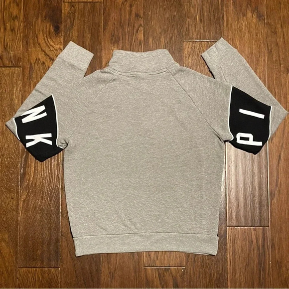 Victoria’s Secret PINK Zip Sweatshirt Pullover Y2K - Picture 2 of 9